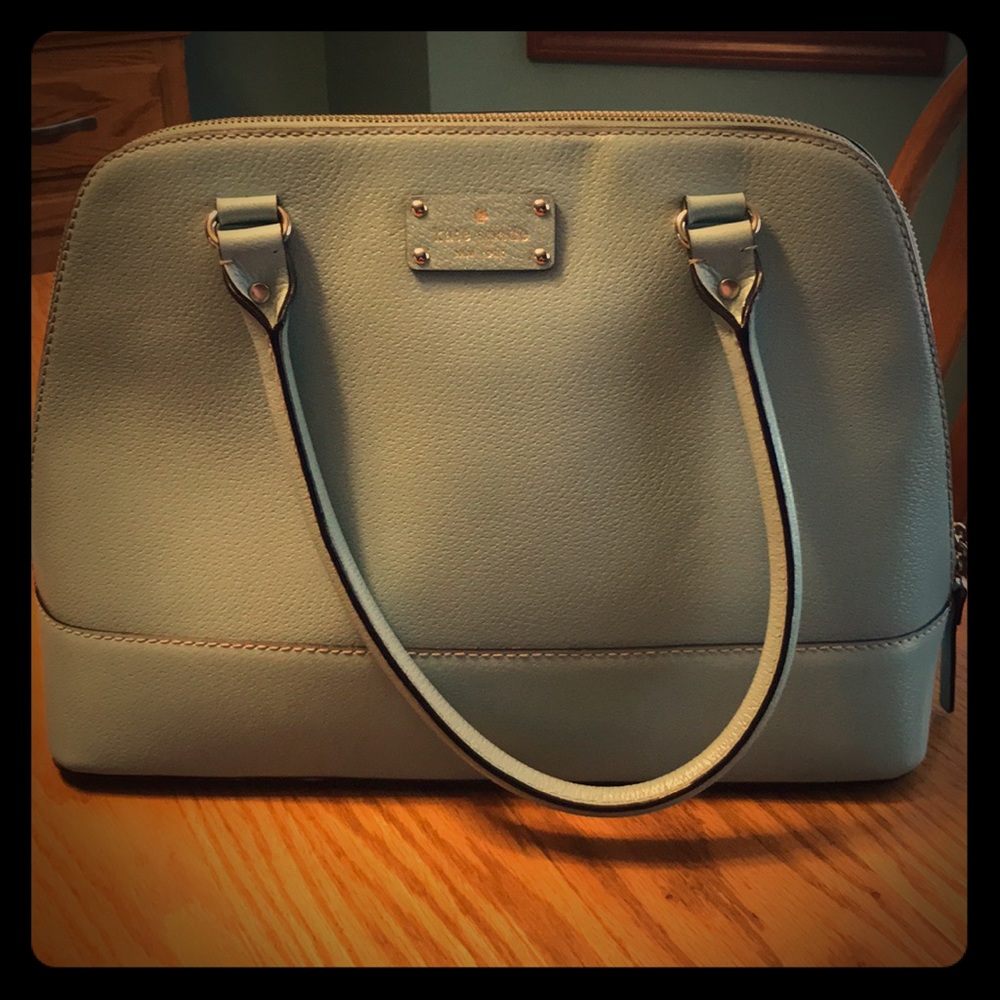 Aqua Kate Spade Satchel